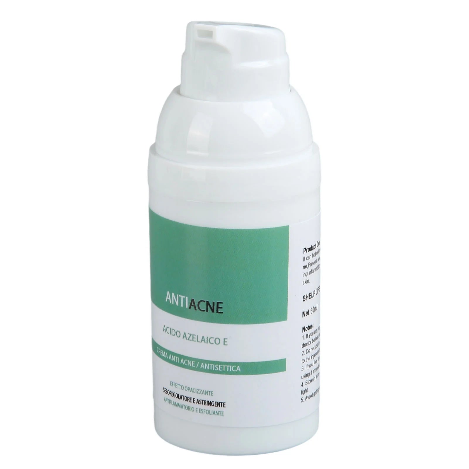 Gel Antiacne all'Acido Azelaico e Mandelico 💎