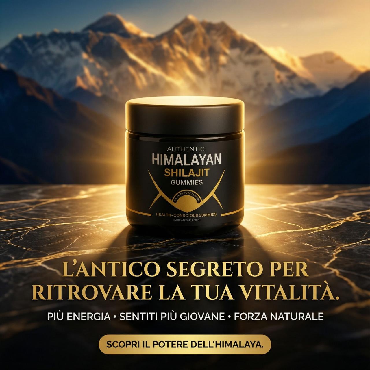 Shilajit 30 gomme – Energia e Vitalità Naturale💎