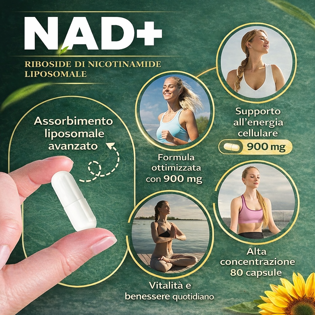 NAD+ Nicotinamide Riboside + Resveratrol 💎