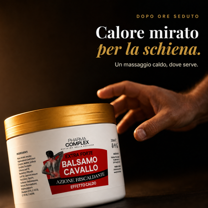 Balsamo di Cavallo Extra Forte – Calore e Sollievo per Muscoli e Articolazioni