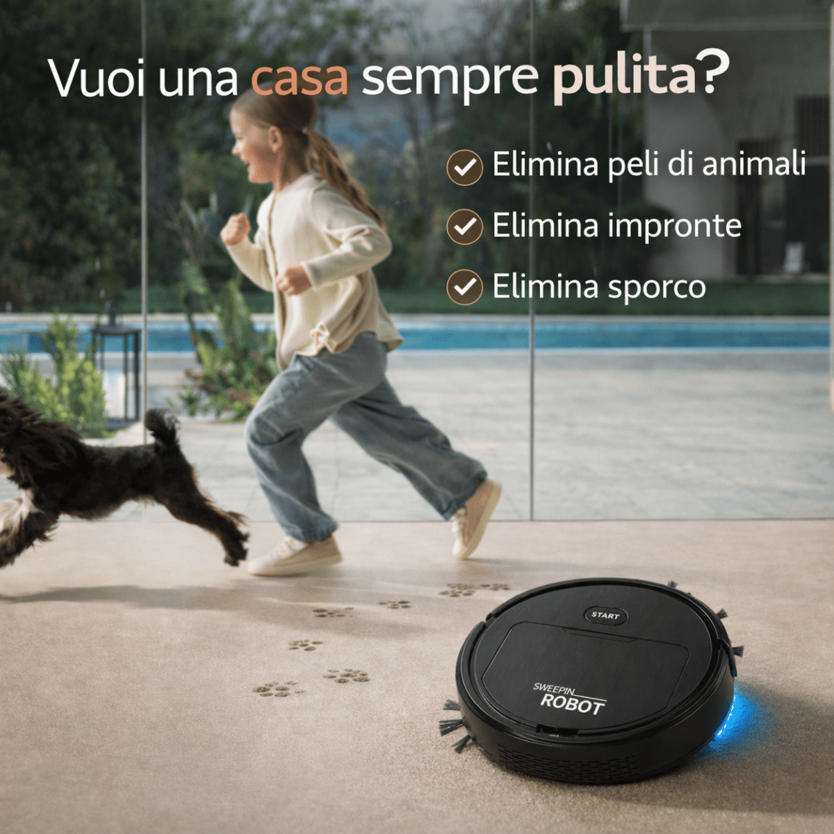 Robot Aspirapolvere Intelligente - Meno Fatica Ogni Giorno💎