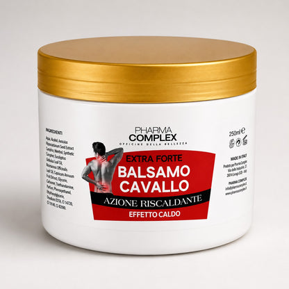 Balsamo di Cavallo Extra Forte – Calore e Sollievo per Muscoli e Articolazioni