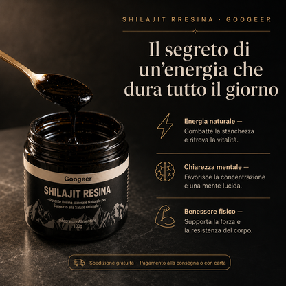 Shilajit 100% Puro - Energia Naturale per Affrontare l'Estate 💎