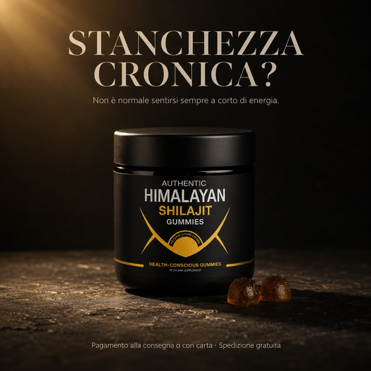 Shilajit Gummies - Supporto Naturale per Energia e Vitalità 💎