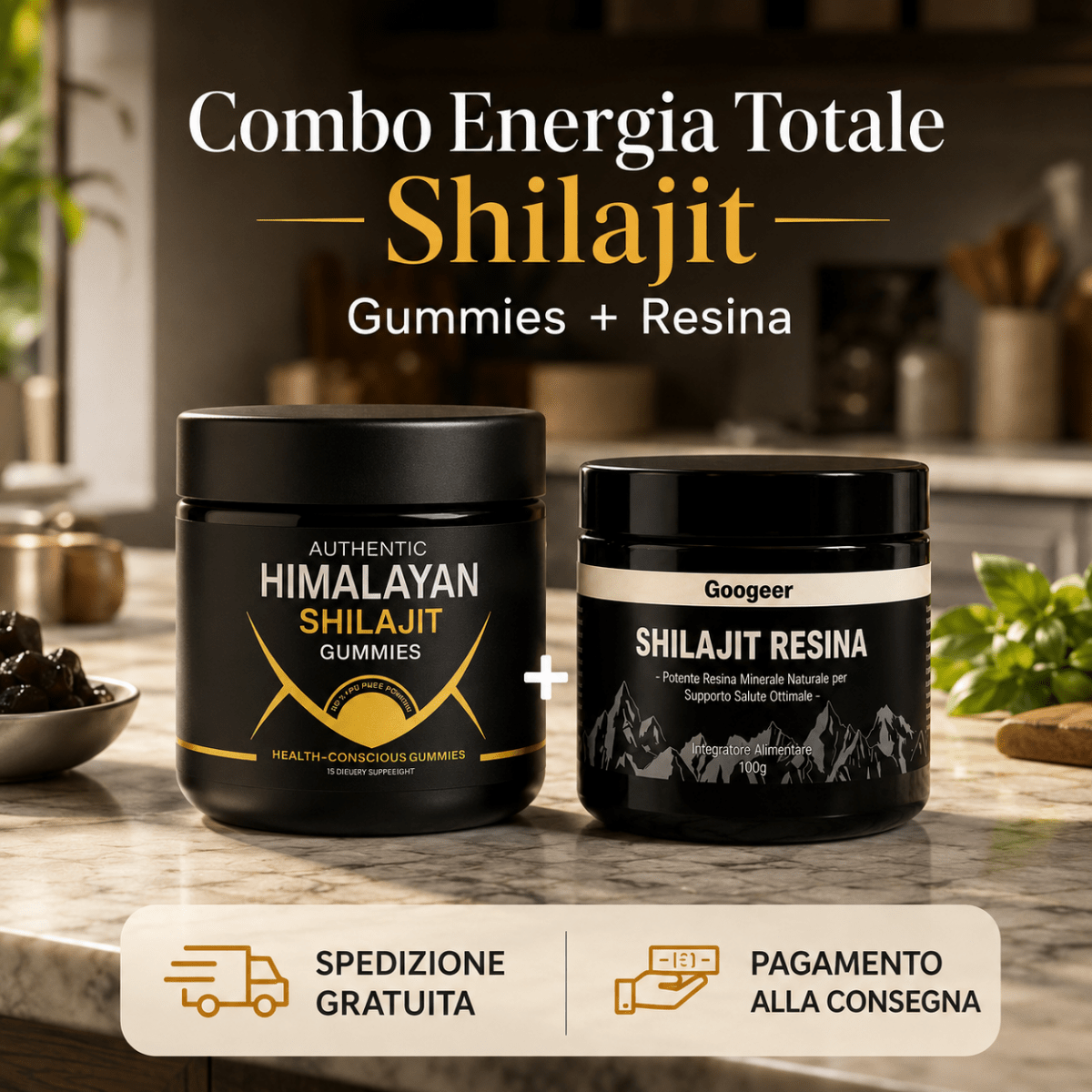 Combo Energia Totale - Shilajit 💎