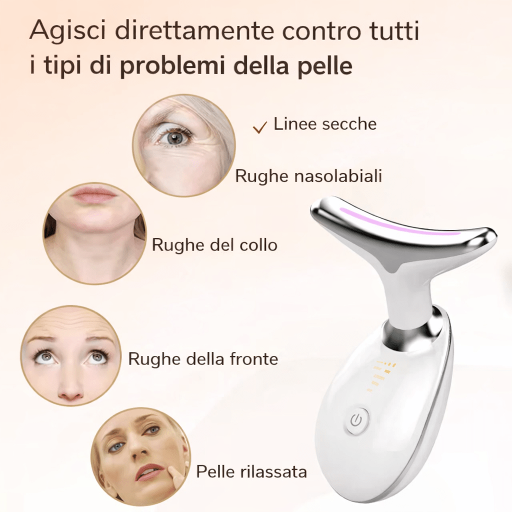 Massaggiatore Facciale Anti-Età | Viso Più Tonico Ogni Giorno