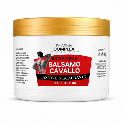 Balsamo di Cavallo Extra Forte – Calore e Sollievo per Muscoli e Articolazioni
